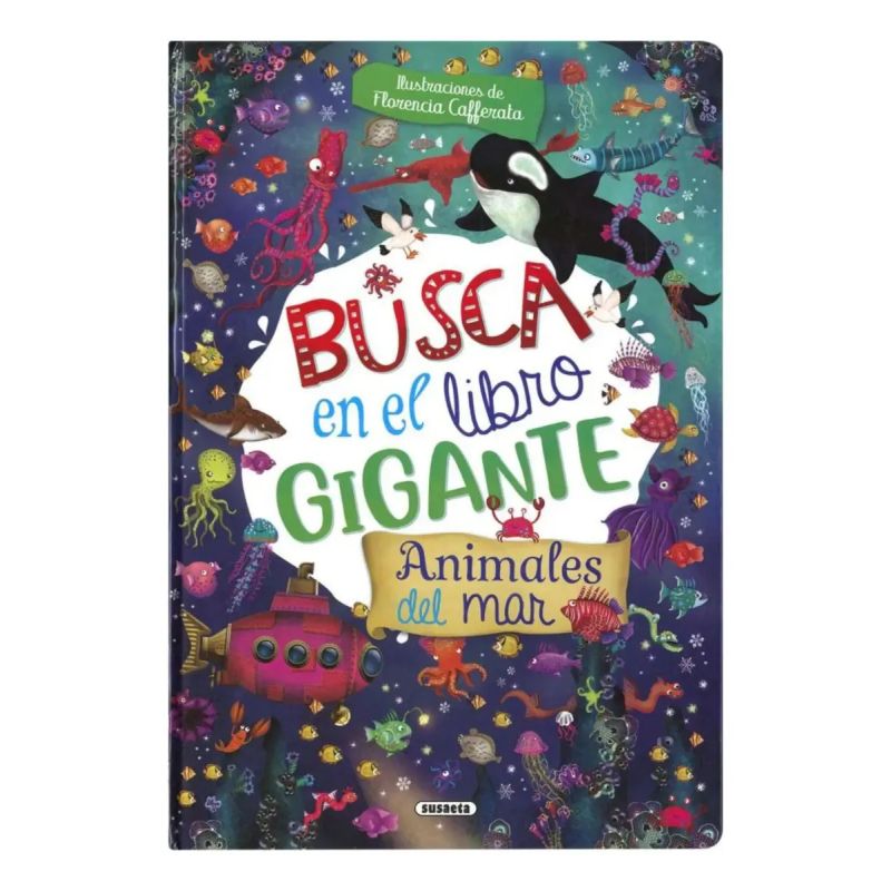 ANIMALES DEL MAR - BUSCA EN EL LIBRO GIGANTE - TD (Nuevo) - Miniatura 2