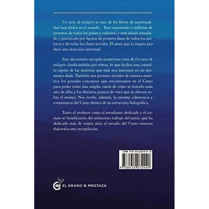DICC.DE TERMINOS SEGUN UN CURSO DE MILAGROS N/ED. (Nuevo) - Miniatura 2