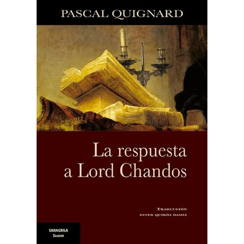 RESPUESTA DE LORD CHANDOS, LA (Nuevo)