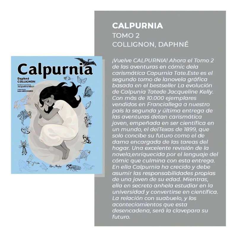 CALPURNIA - TOMO 2 - TD (Nuevo) - Miniatura 2