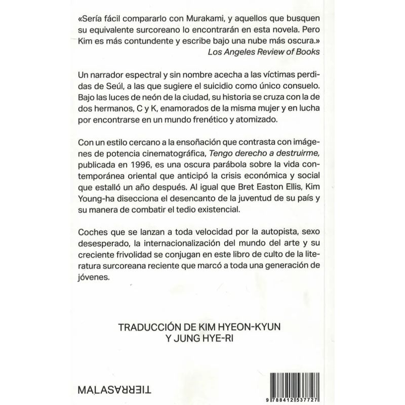 TENGO DERECHO A DESTRUIRME (Nuevo) - Miniatura 3