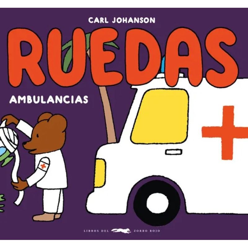 AMBULANCIAS - RUEDAS - CARTONE (Nuevo)