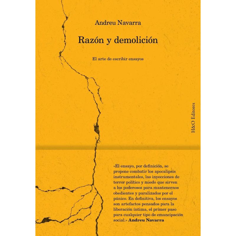 RAZON Y DEMOLICION - EL ARTE DE ESCRIBIR ENSAYOS (Nuevo)