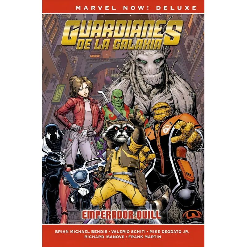 EMPERADOR QUILL - GUARDIANES DE LA GALAXIA 4 - MARVEL NOW DELUXE (Nuevo)