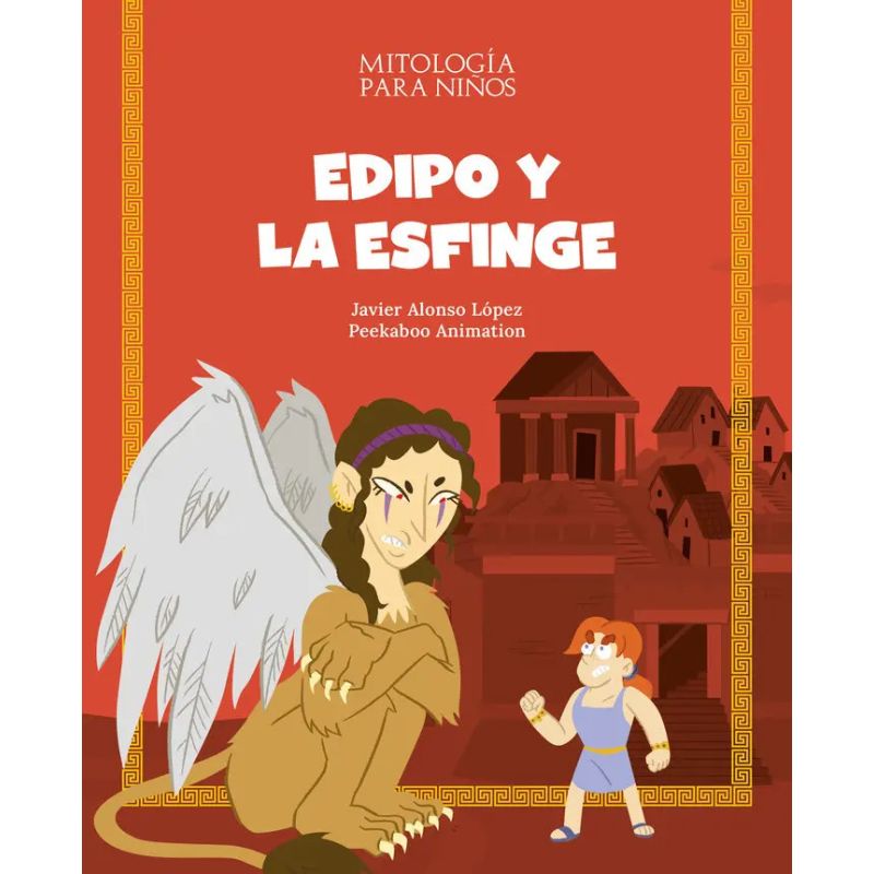 EDIPO Y LA ESFINGE - MITOLOGIA PARA NIÑOS - TD (Nuevo)