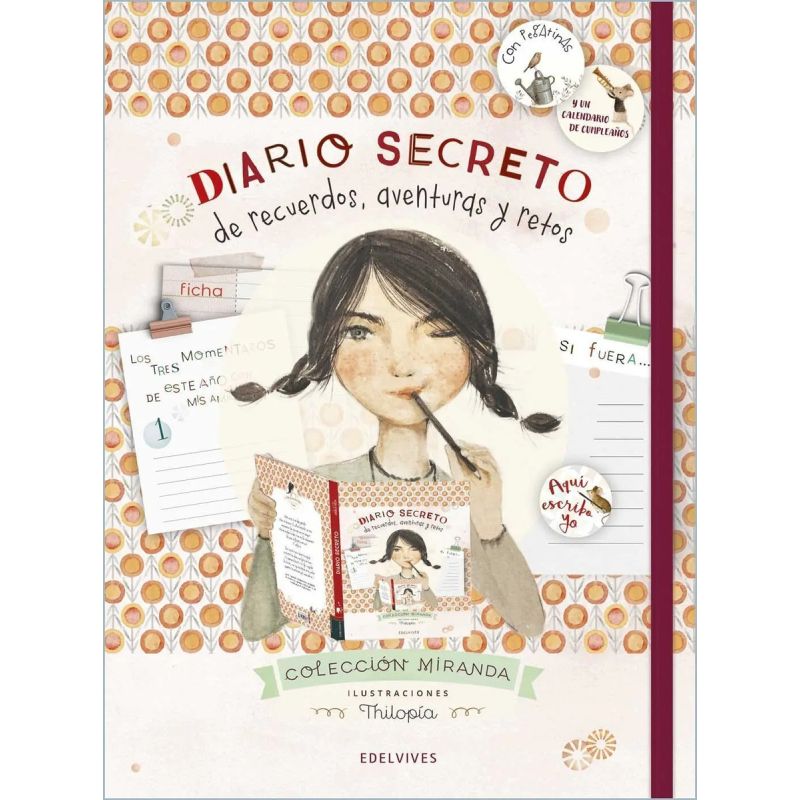 DIARIO SECRETO DE LOS RECUERDOS, AVENTURAS Y RETOS, EL  (LIBRO DIARIO) (Nuevo)