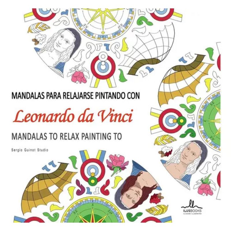 MANDALAS PARA RELAJARSE PINTANDO CON LEONARDO DA VINCI (Nuevo)