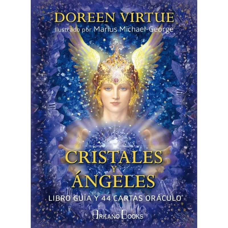 CRISTALES Y ANGELES ( LIBRO + CARTAS ) ORACULO (Nuevo)