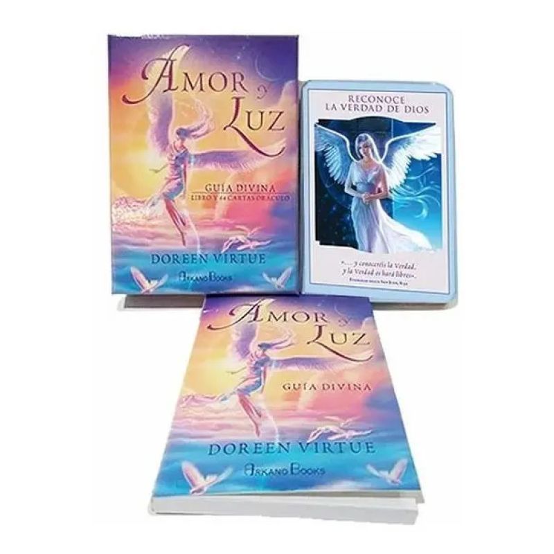 AMOR Y LUZ GUIA DIVINA (LIBRO + CARTAS) ORACULO (Nuevo)