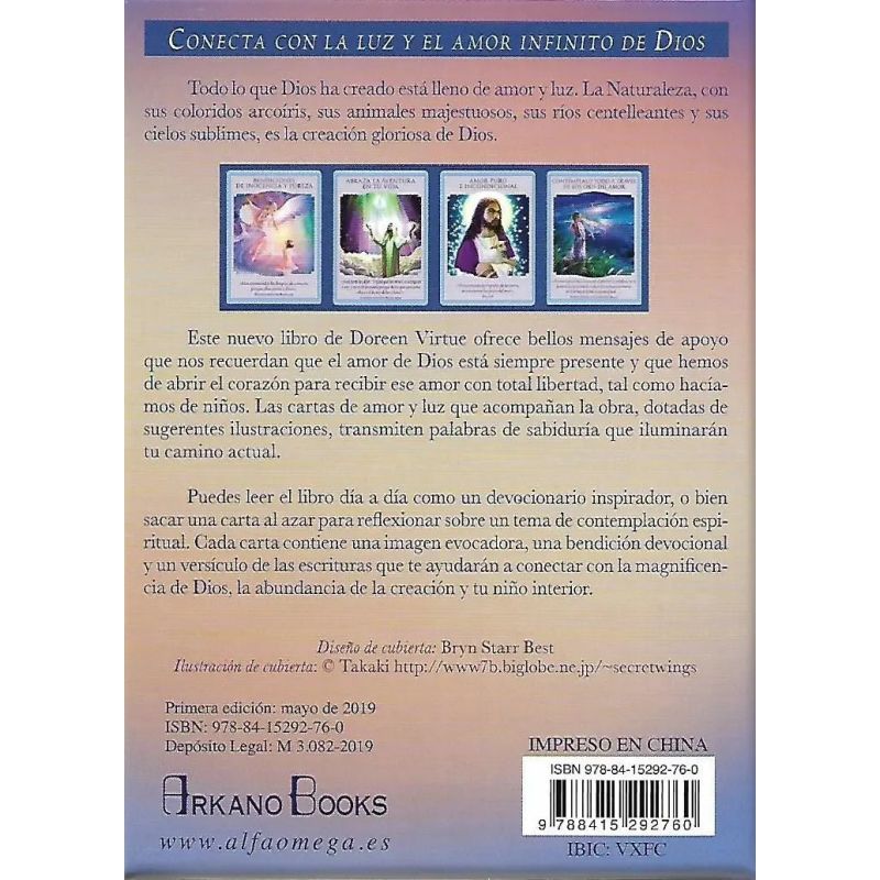 AMOR Y LUZ GUIA DIVINA (LIBRO + CARTAS) ORACULO (Nuevo) - Miniatura 2