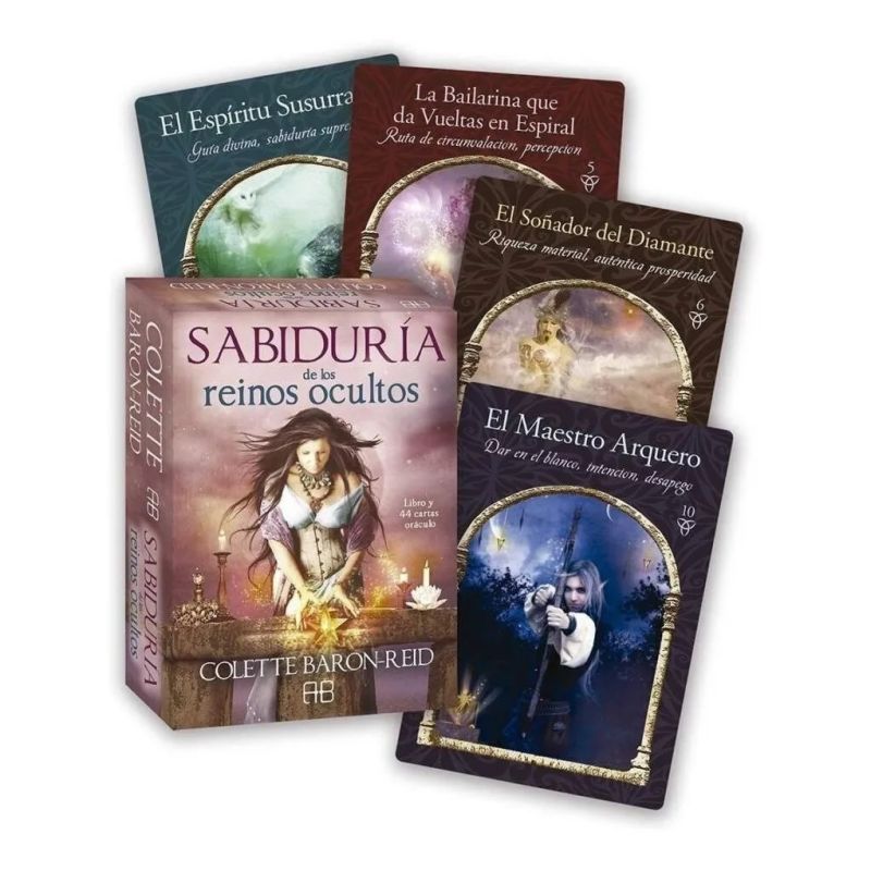 ORACULO SABIDURIA DE LOS REINOS OCULTOS (LIBRO + CARTAS) (Nuevo) - Miniatura 3