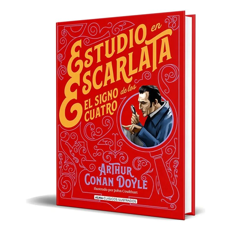 ESTUDIO EN ESCARLATA  - EL SIGNO DE LOS CUATRO - CLASICOS ILUSTRADOS (Nuevo)