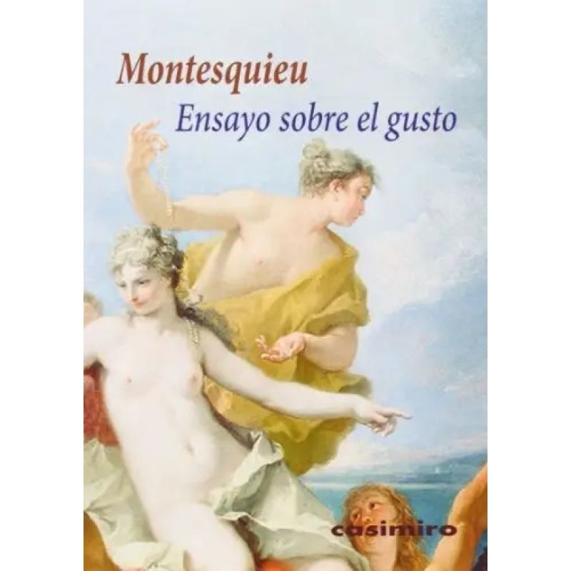 ENSAYO SOBRE EL GUSTO (Nuevo)