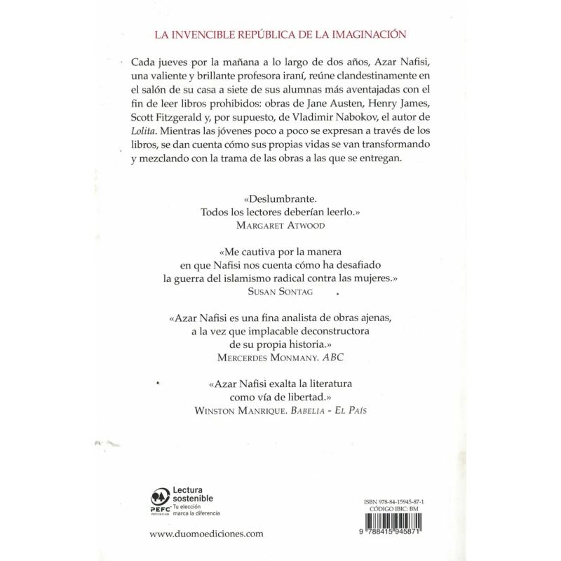 LEER LOLITA EN TEHERAN (Nuevo) - Miniatura 2