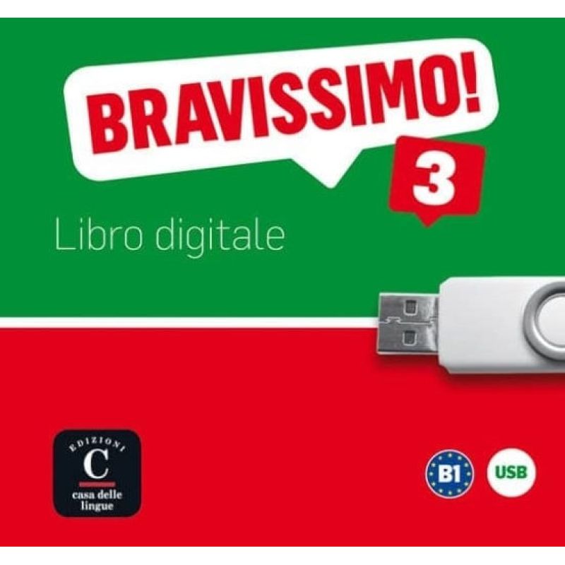 BRAVISSIMO! 3 - B1 - LIBRO DIGITALE. USB* (Nuevo)