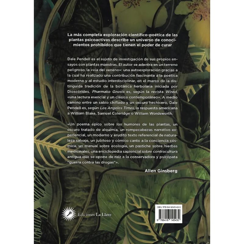 PHARMAKO GNOSIS - PLANTAS MAESTRAS Y LA VIA DEL VENENO (Nuevo)