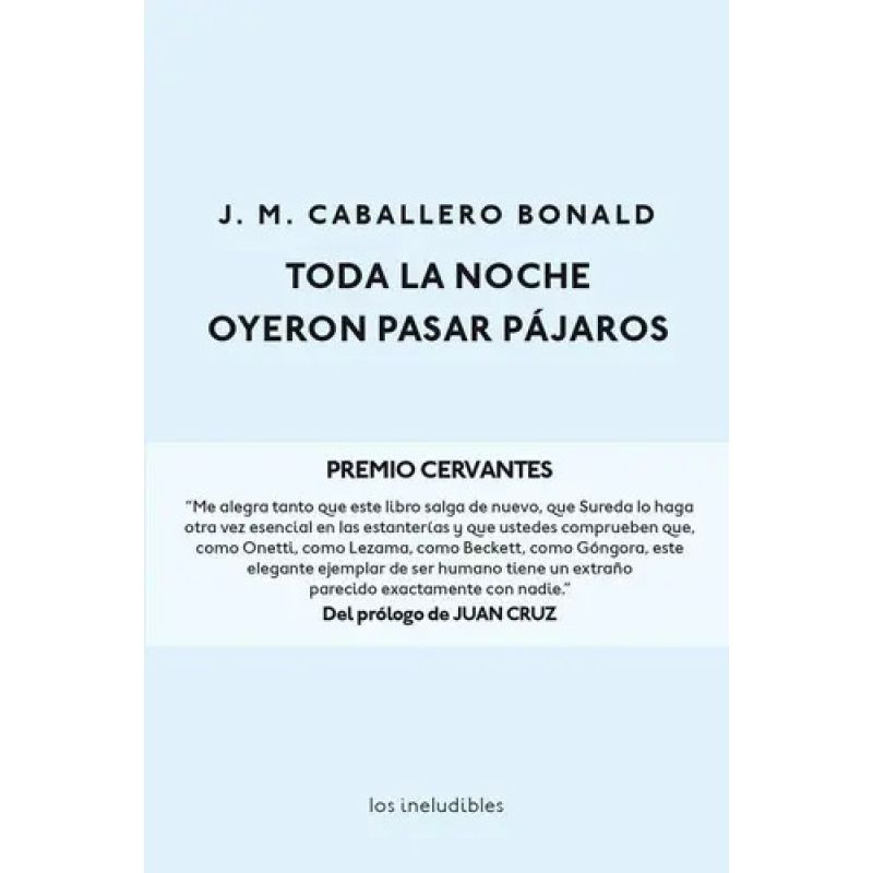TODA LA NOCHE OYERON PASAR PAJAROS (Nuevo)