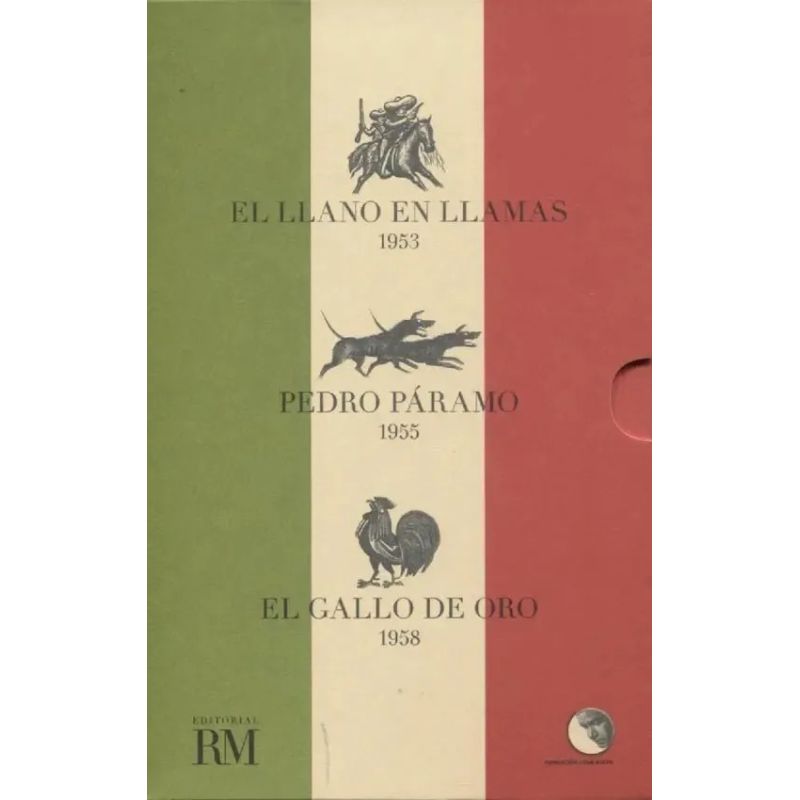 LLANO EN LLAMAS, EL / PEDRO PARAMO / GALLO DE ORO - ESTUCHE JUAN RULFO (Nuevo) - Miniatura 2