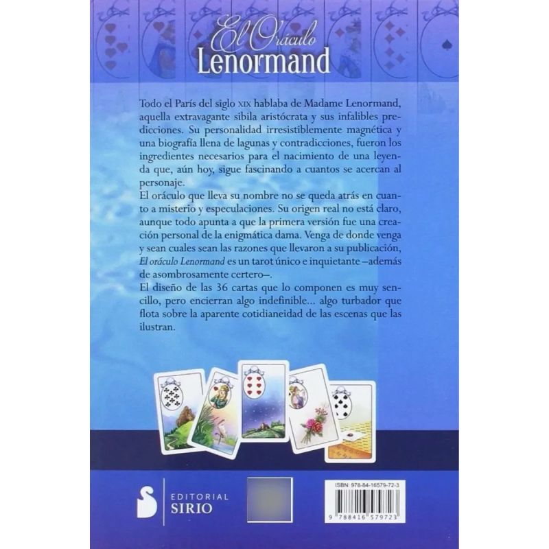 ORACULO LENORMAND, EL + CARTAS (Nuevo) - Miniatura 2