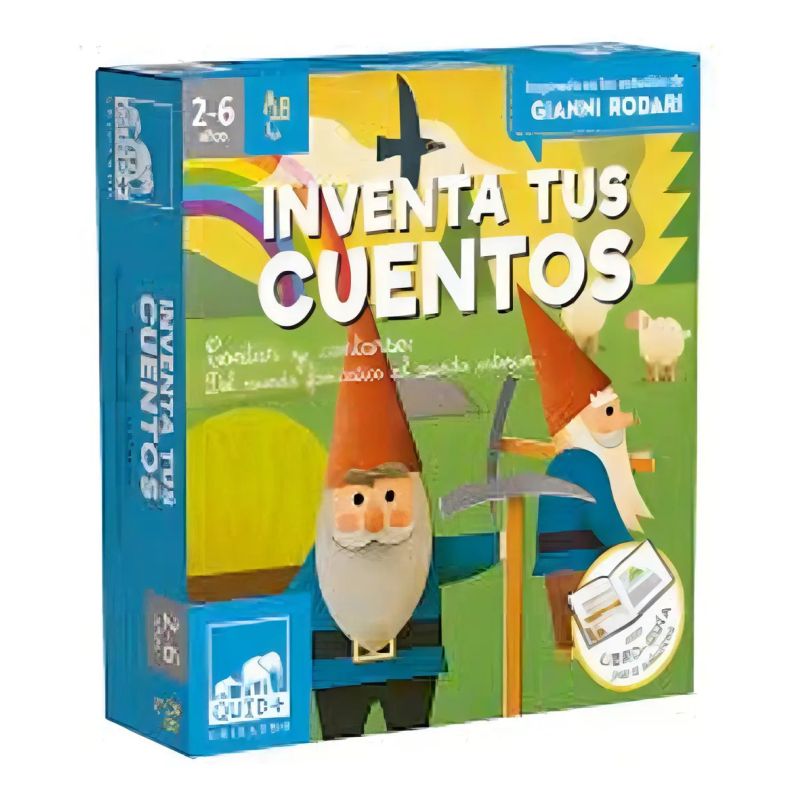 INVENTA TUS CUENTOS - INCLUYE LIBRO + 4 PUZLES GIGANTE (Nuevo)