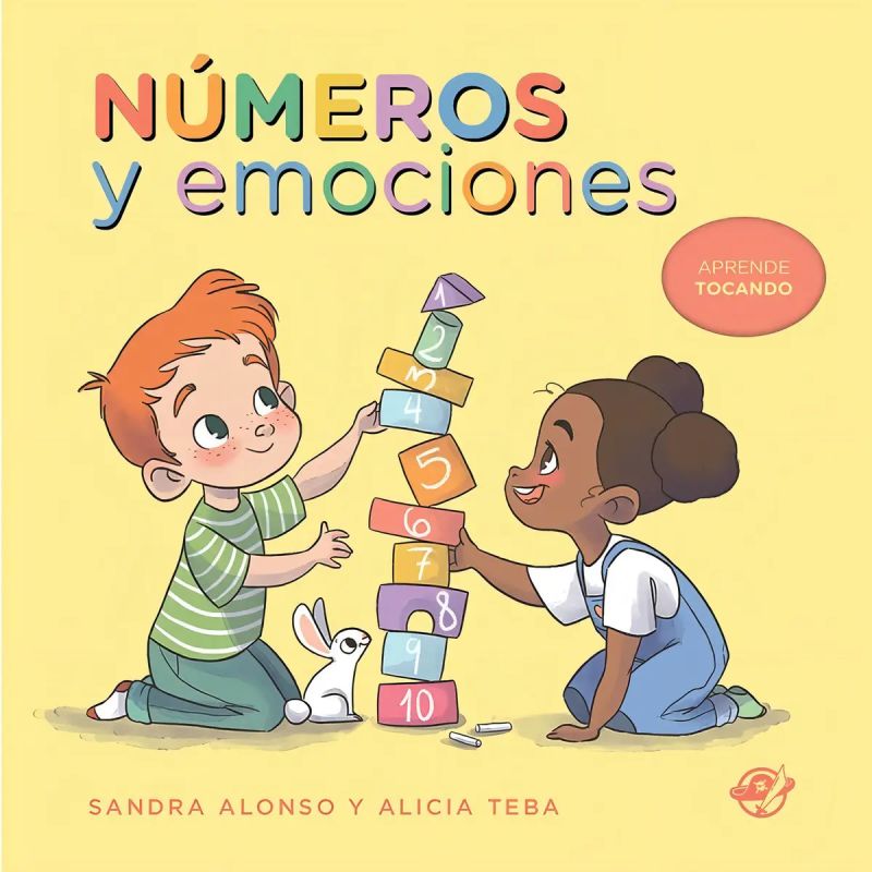 NUMEROS Y EMOCIONES - APRENDE TOCANDO - CARTONE (Nuevo)