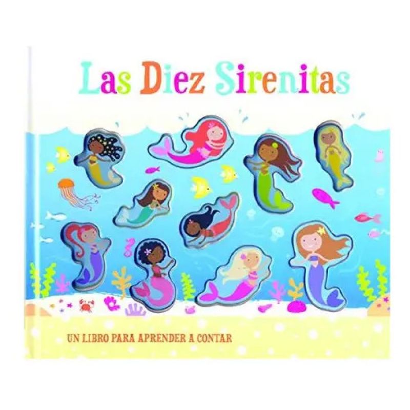 DIEZ SIRENITAS, LAS - LIBRO PARA ARPENDER A CONTAR (Nuevo) - Miniatura 2