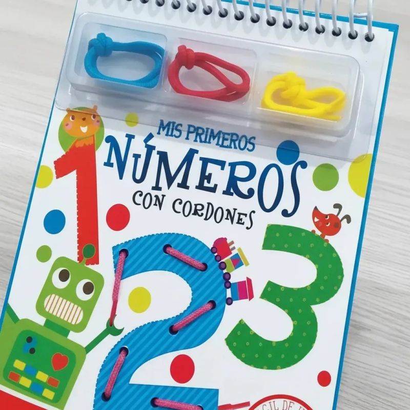 MIS PRIMEROS NUMEROS CON CORDONES (Nuevo)