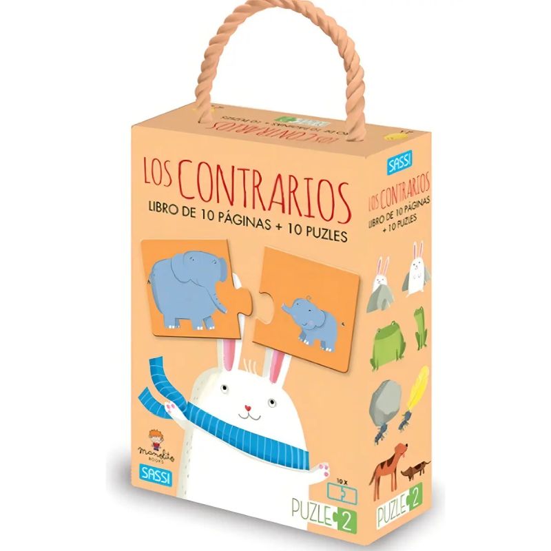 CONTRARIOS, LOS - LIBRO + 10 PUZZLES (Nuevo)