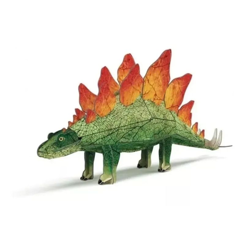 ERA DE LOS DINOSAURIOS, LA - ESTEGOSAURIO - LIBRO + MAQUETA 3D (Nuevo) - Miniatura 3