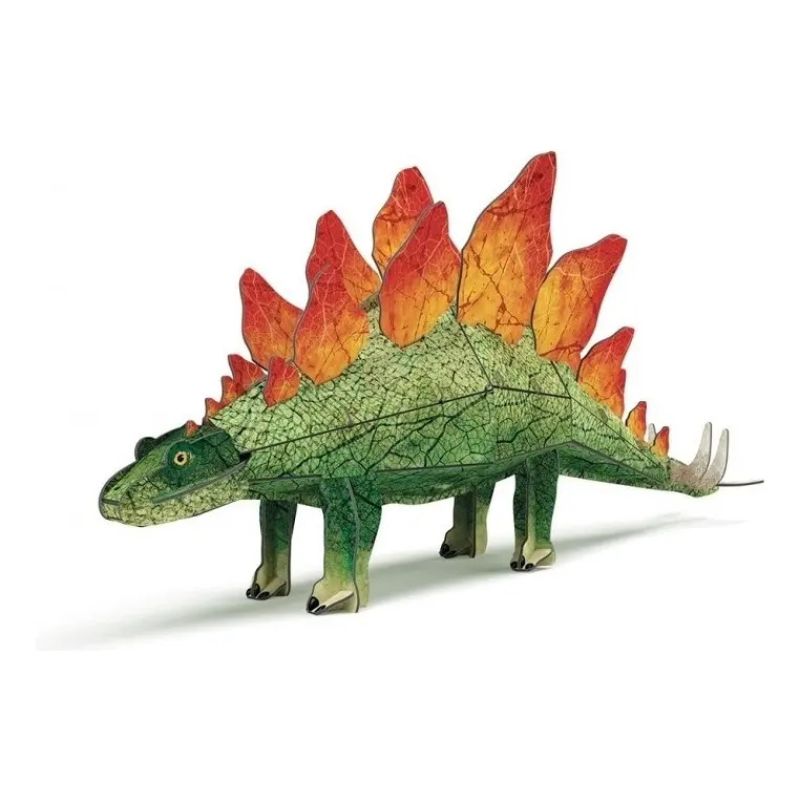 ERA DE LOS DINOSAURIOS, LA - ESTEGOSAURIO - LIBRO + MAQUETA 3D (Nuevo) - Miniatura 2