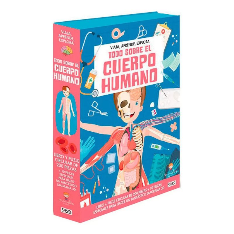 TODO SOBRE EL CUERPO HUMANO + PUZLE 200 PIEZAS (Nuevo)
