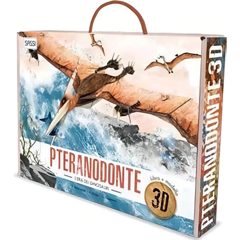 PTERANODON - LIBRO + MAQUETA 3D (Nuevo)