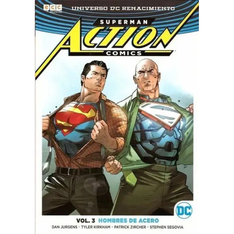 SUPERMAN - ACTION COMIC VOL. 3 - HOMBRES DE ACERO (Nuevo)