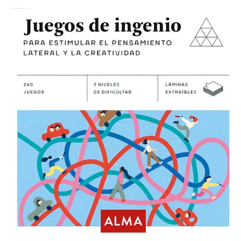 JUEGOS DE INGENIO - PARA ESTIMULAR EL PENSAMIENTO LATERAL Y CREATIVIDAD (Nuevo)