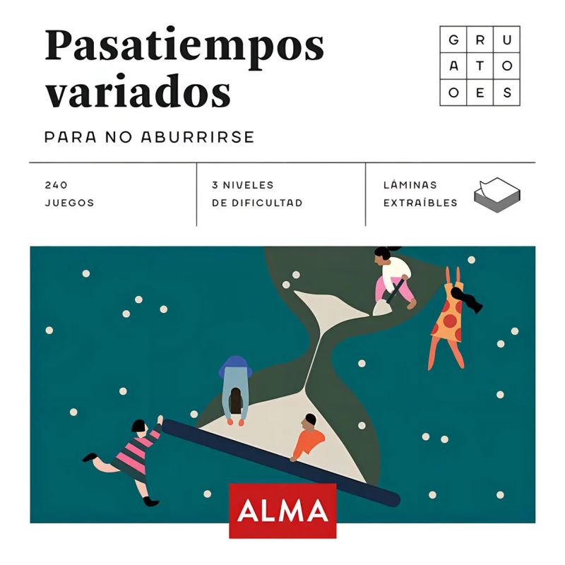 PASATIEMPOS VARIADOS PARA NO ABURRIRSE - 240 JUEGOS (Nuevo)
