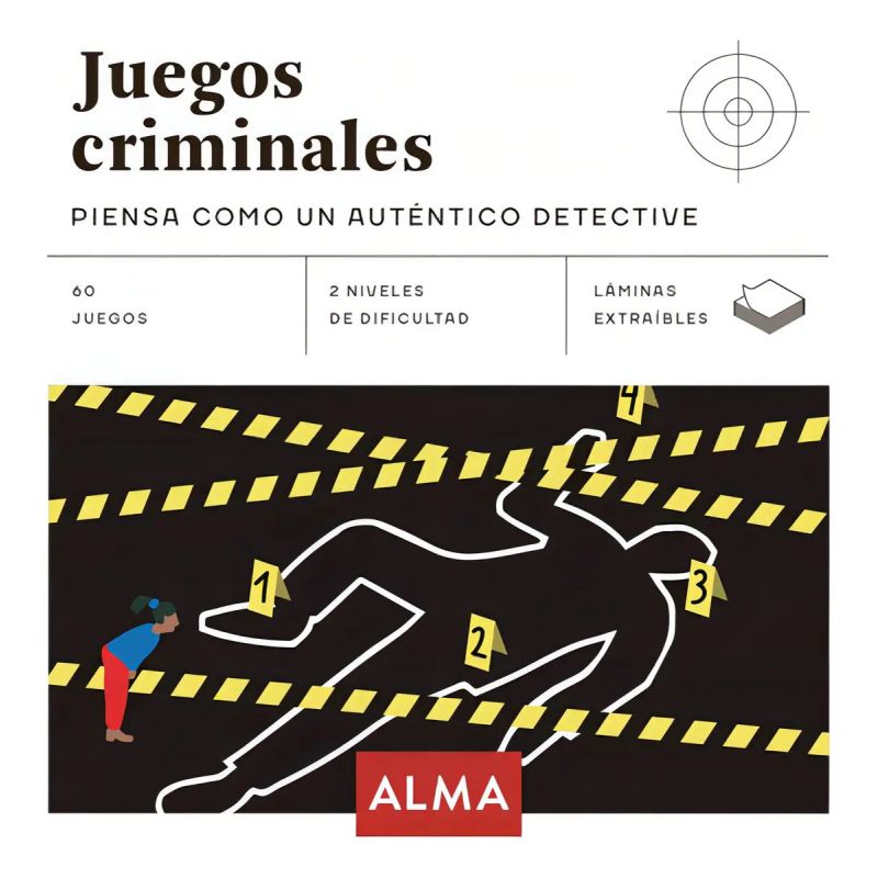 JUEGOS CRIMINALES - PIENSA COMO UN AUTENTICO DETECTIVE (Nuevo)