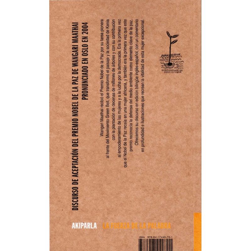 WANGARI MAATHAI - PLANTAR ARBOLES, SEMBRAR IDEAS - ED. BILINGUE (Nuevo) - Miniatura 2