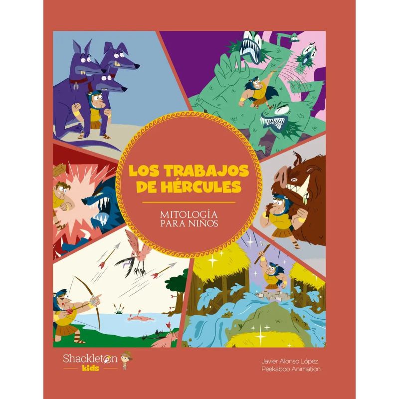 TRABAJOS DE HERCULES, LOS - MITOLOGIA PARA NIÑOS (Nuevo)