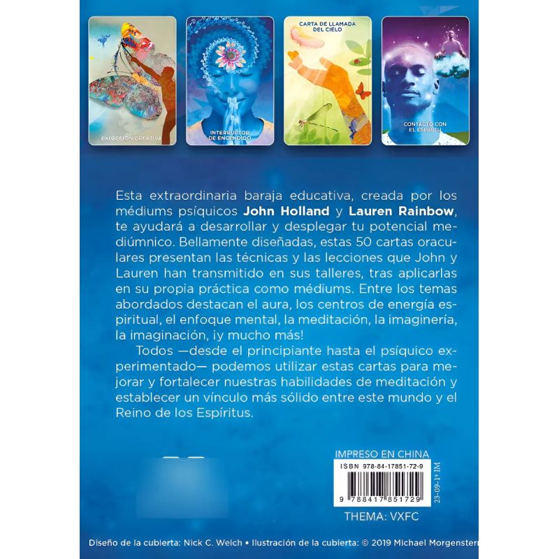 ORACULO DE LOS MEDIUMS, EL - 50 CARTAS PARA DESARROLLAR TU CONEXION CON EL MAS ALLA (Nuevo) - Miniatura 3