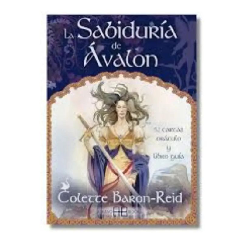 SABIDURIA DE AVALON - 52 CARTAS - ORACULO Y LIBRO GUIA (Nuevo) - Miniatura 2