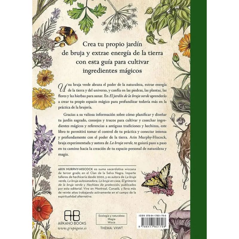 JARDIN DE LA BRUJA VERDE, EL - TU GUIA COMPLETA PARA CREAR Y CULTIVAR UN JARDIN MAGICO - TD (Nuevo) - Miniatura 3