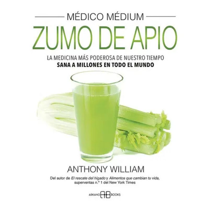 MEDICO MEDIUM ZUMO DE APIO ( RUSTICA ) (Nuevo)