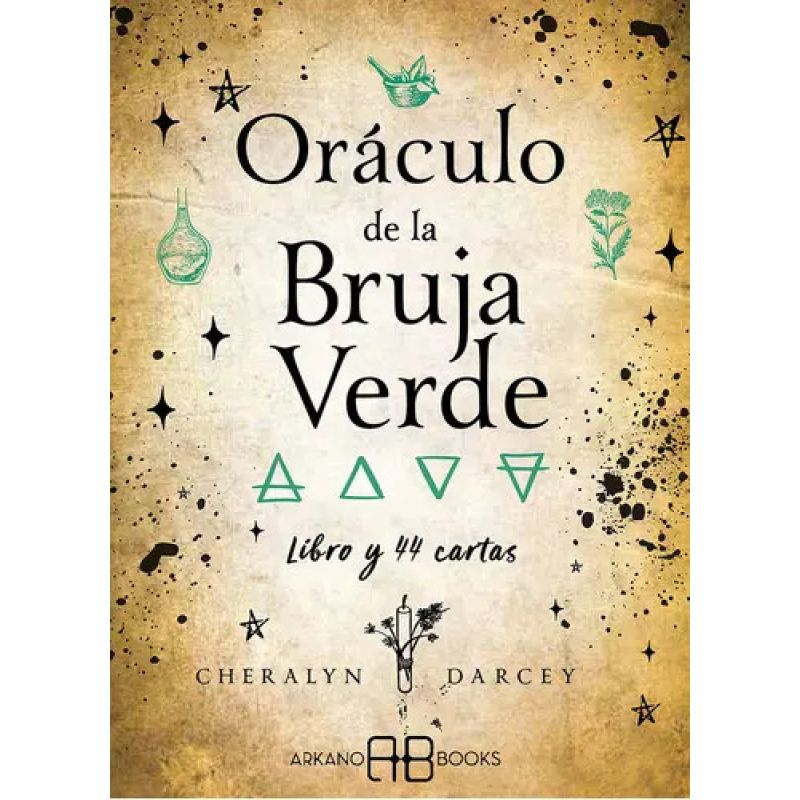 ORACULO DE LA BRUJA VERDE - LIBRO + CARTAS (Nuevo)