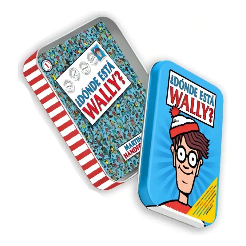 DONDE ESTA WALLY ? - 5 TITULOS - CAJA DE METAL (Nuevo)