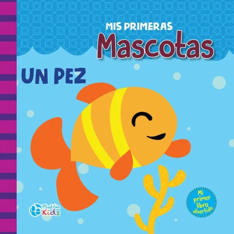 MIS PRIMERAS MASCOTAS - LIBRO DE TELA CON UN SONAJERO (Nuevo)