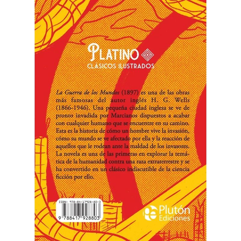 GUERRA DE LOS MUNDOS, LA - PLATINO CLASICOS ILUSTRADOS - TD (Nuevo) - Miniatura 2