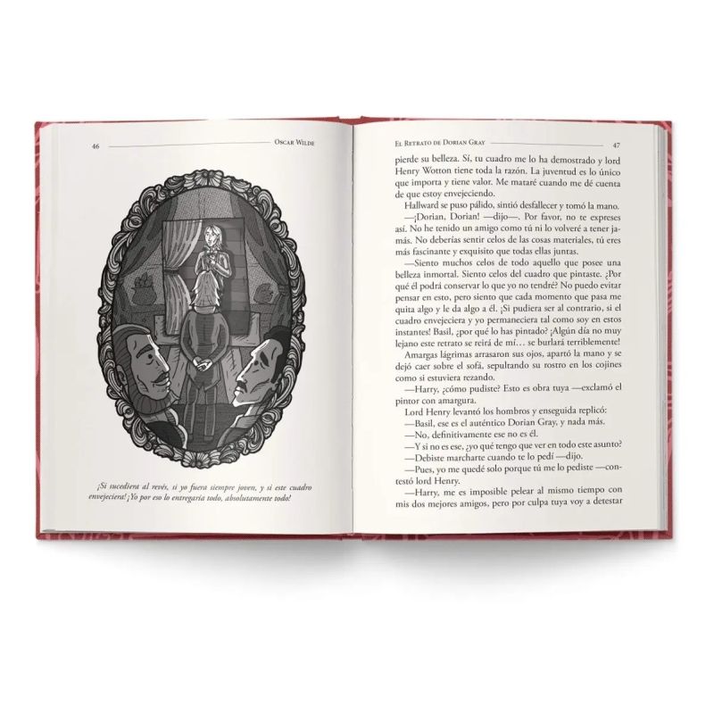 RETRATO DE DORIAN GRAY, EL - PLATINO CLASICOS ILUSTRADOS - TD (Nuevo) - Miniatura 3