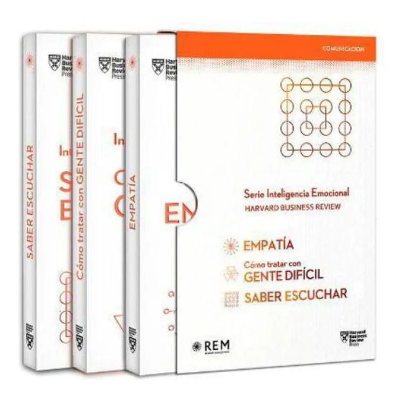 COMUNICACION - SERIE INTELIGENCIA EMOCIONAL HBR - ESTUCHE 3 LIBROS (Nuevo) - Miniatura 2
