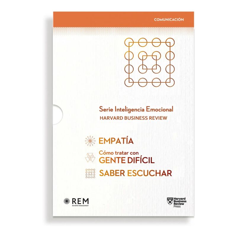 COMUNICACION - SERIE INTELIGENCIA EMOCIONAL HBR - ESTUCHE 3 LIBROS (Nuevo)