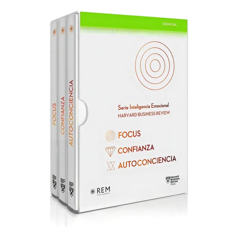 ESENCIAL - SERIE INTELIGENCIA EMOCIONAL HBR - ESTUCHE 3 LIBROS (Nuevo)